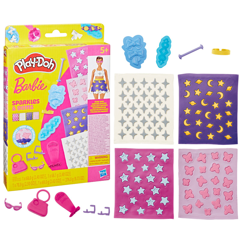 PLAY-DOH mängukomplekt Barbie Designer Patterns Packs