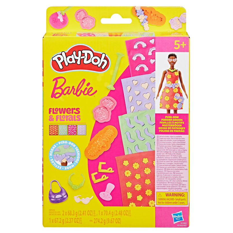 PLAY-DOH mängukomplekt Barbie Designer Patterns Packs