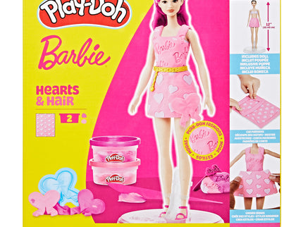 PLAY-DOH BARBIE mängukomplekt Südamed ja juuksed