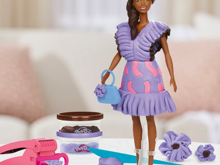 PLAY-DOH BARBIE mängukomplekt Fashionista Ruffles