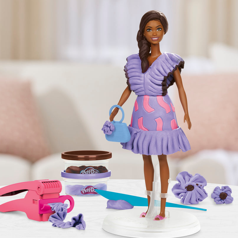 PLAY-DOH BARBIE mängukomplekt Fashionista Ruffles