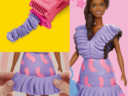 PLAY-DOH BARBIE mängukomplekt Fashionista Ruffles