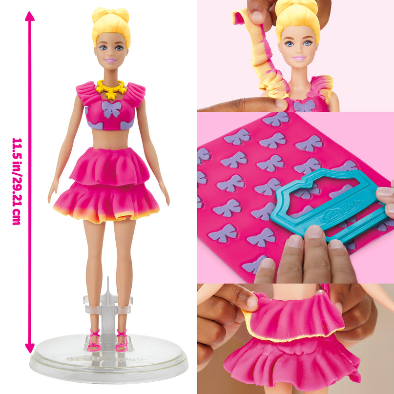 PLAY-DOH BARBIE mängukomplekt Ruffles And Bows
