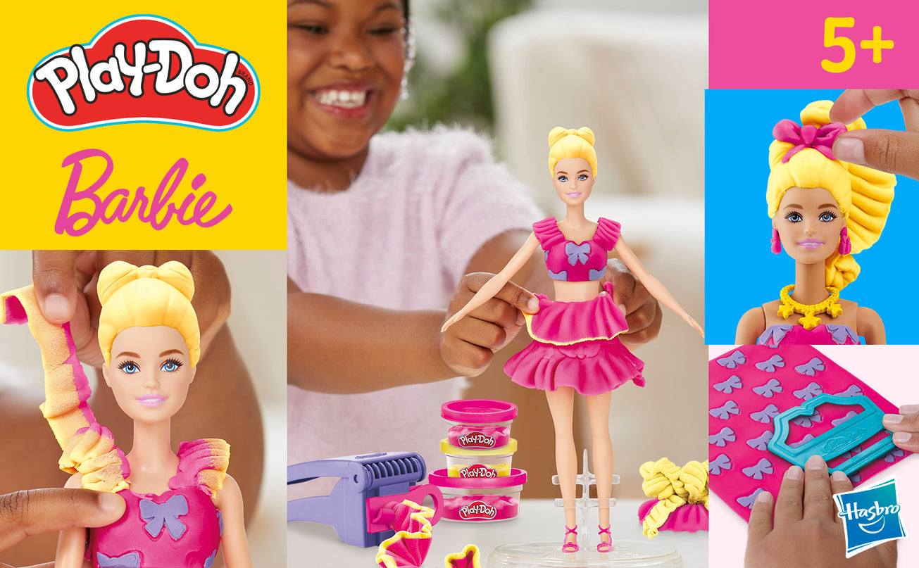 PLAY-DOH BARBIE mängukomplekt Ruffles And Bows