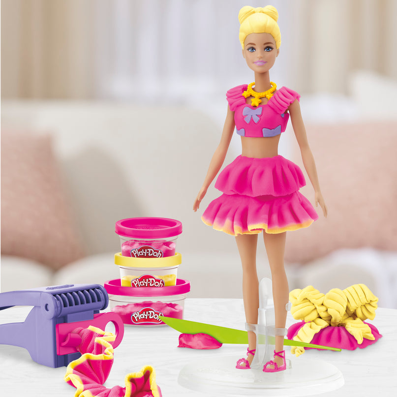 PLAY-DOH BARBIE mängukomplekt Ruffles And Bows
