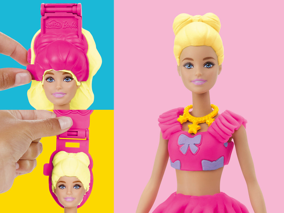 PLAY-DOH BARBIE mängukomplekt Ruffles And Bows