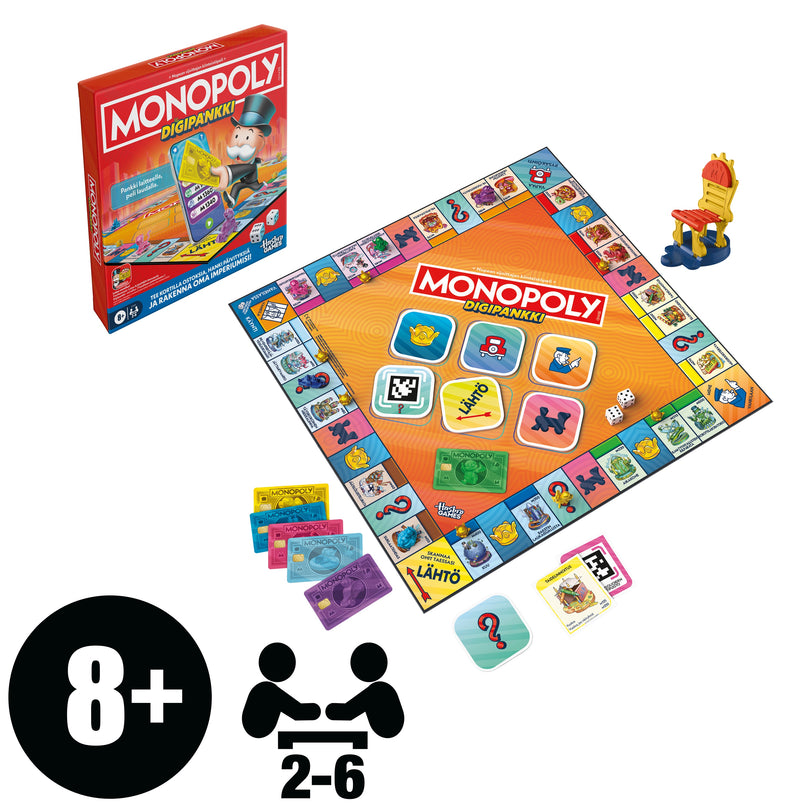 MONOPOLY Board game App Banking (in Finnish lang.)