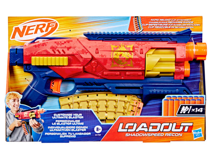 NERF Loadout mängurelv Shadowspeed Recon