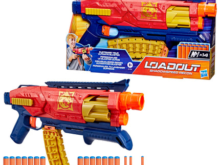 NERF Loadout mängurelv Shadowspeed Recon