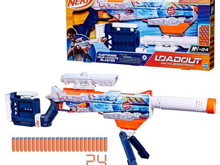 NERF Loadout mängurelv Arctic Zerostriker