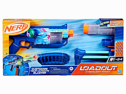 NERF Loadout mängurelv Cyberlight Ghost
