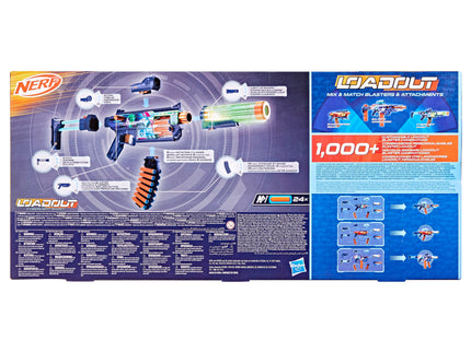 NERF Loadout mängurelv Cyberlight Ghost