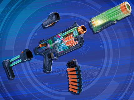 NERF Loadout mängurelv Cyberlight Ghost