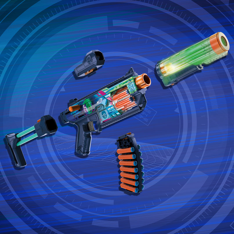NERF Loadout mängurelv Cyberlight Ghost