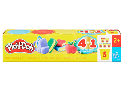 PLAY-DOH Voolimismass  Tagasi kooli, 5 tk
