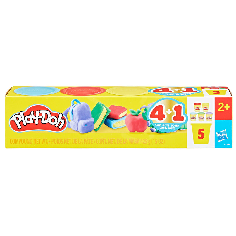 PLAY-DOH Voolimismass  Tagasi kooli, 5 tk