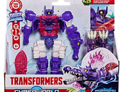 TRANSFORMERS Cyberverse mängufiguur Ultra cyber changer 16,5 cm