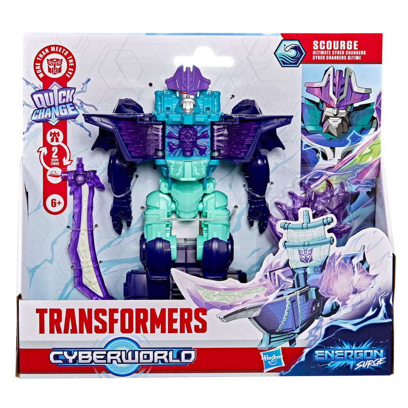 TRANSFORMERS Cyberverse mängufiguur Ultra cyber changer 16,5 cm