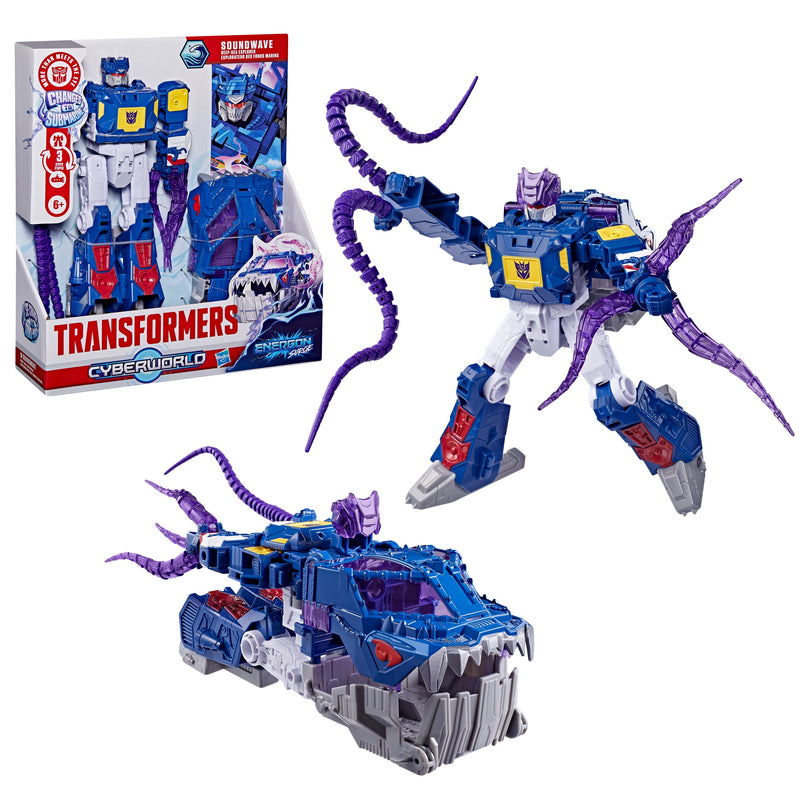 TRANSFORMERS Cyberverse mängufiguur süvamereuurija 22,5 cm