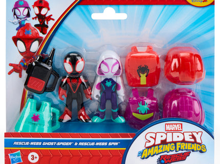 SPIDER-MAN Spidey mängufiguurid Rescue 2-pakk