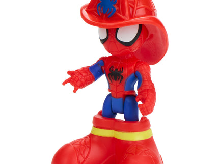 SPIDER-MAN Spidey mängukomplekt Rescuewebs tuletõrjeauto