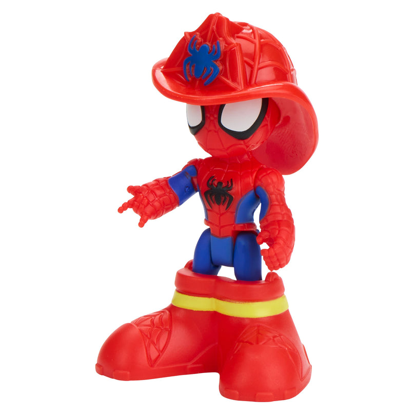 SPIDER-MAN Spidey mängukomplekt Rescuewebs tuletõrjeauto