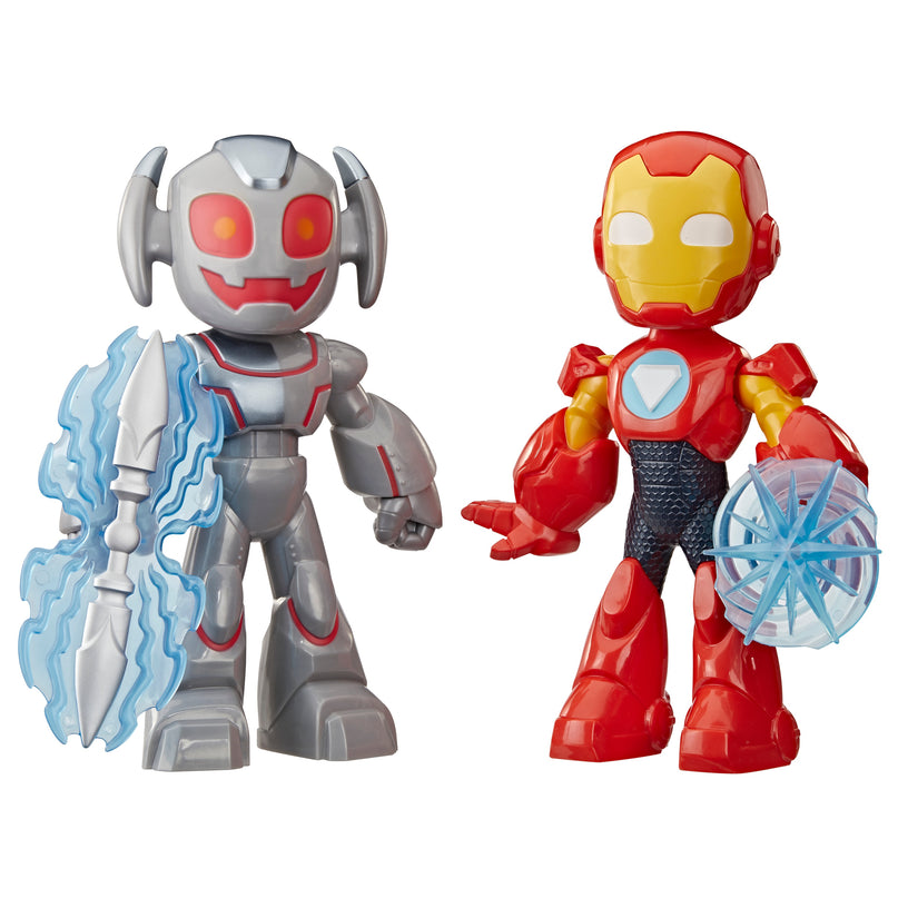 AVENGERS Iron Man and His Awesome Friends mängukomplekt Iron Man Ultron Clash pakk
