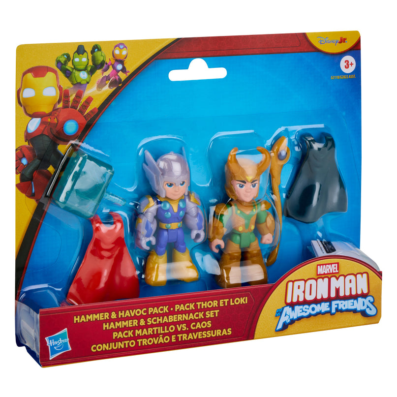 AVENGERS IRON MAN mängufiguuride 2-pakk