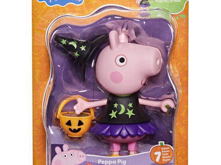 PEPPA PIG mängukomplekt Peppa ja sõbrad Halloween kostüümidega 15 cm