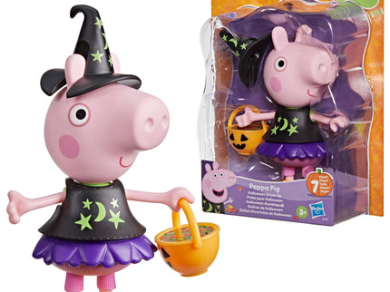 PEPPA PIG mängukomplekt Peppa ja sõbrad Halloween kostüümidega 15 cm