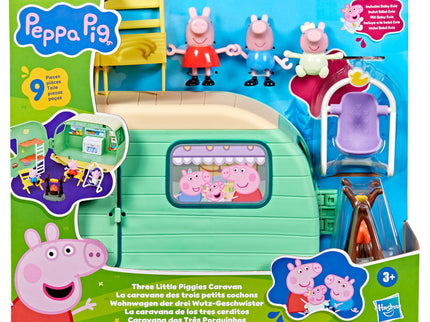 PEPPA PIG mängukomplekt Kolme põrsakese karavan