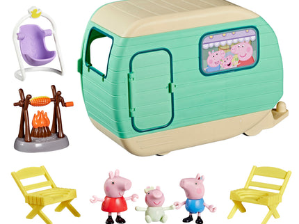 PEPPA PIG mängukomplekt Kolme põrsakese karavan