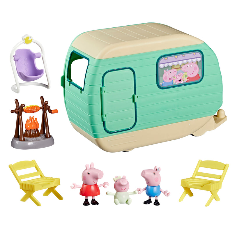 PEPPA PIG mängukomplekt Kolme põrsakese karavan
