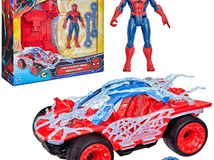 SPIDER-MAN Brand New Day mängukomplekt Web Blast sõiduk