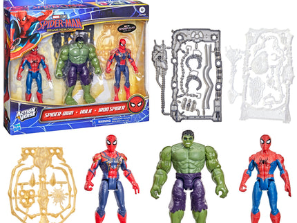 SPIDER-MAN Brand New Day mängufiguuride 3-pakk 11,4 cm
