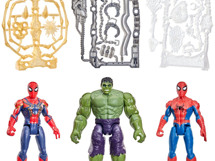 SPIDER-MAN Brand New Day mängufiguuride 3-pakk 11,4 cm