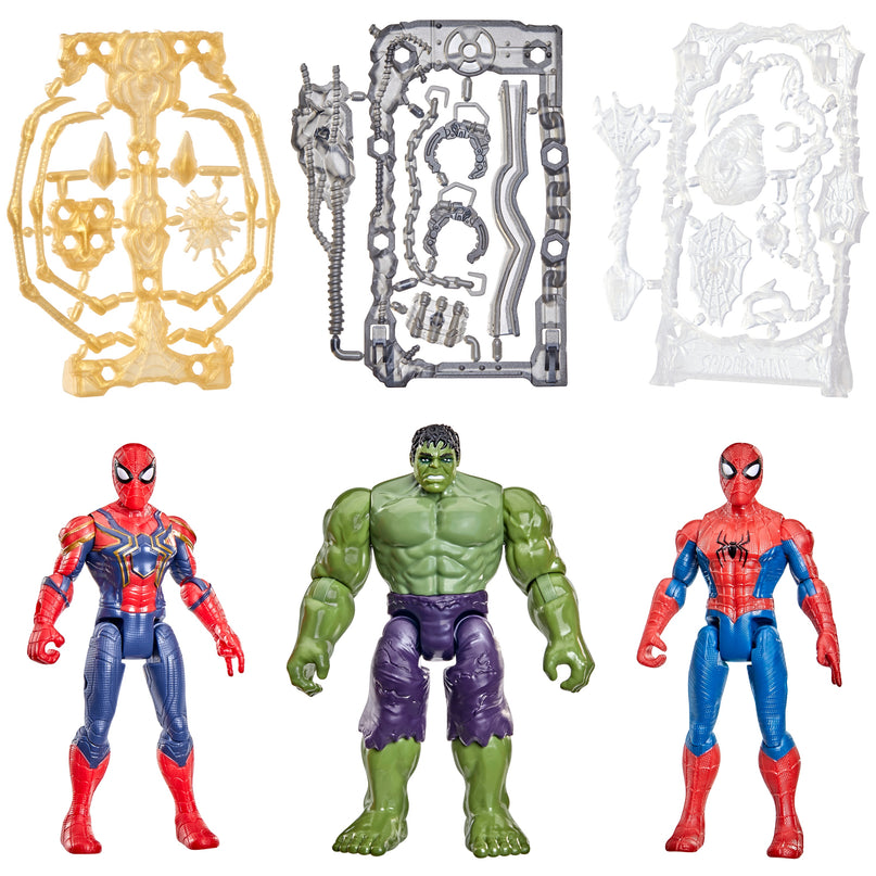 SPIDER-MAN Brand New Day mängufiguuride 3-pakk 11,4 cm