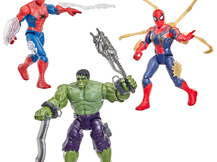 SPIDER-MAN Brand New Day mängufiguuride 3-pakk 11,4 cm