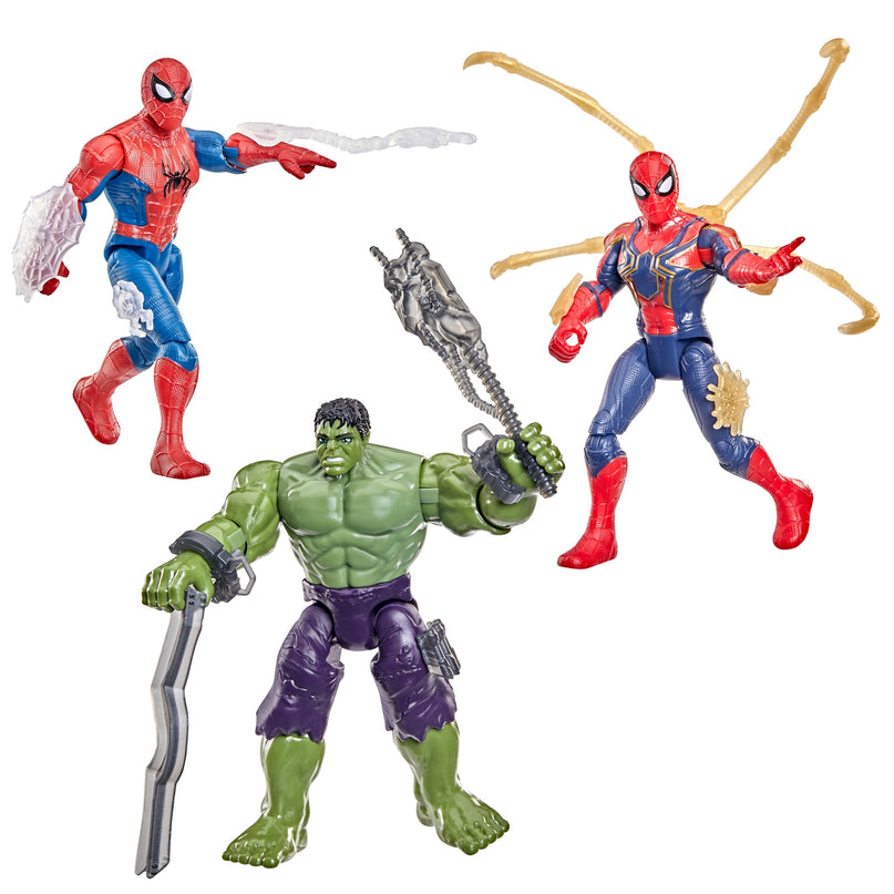 SPIDER-MAN Brand New Day mängufiguuride 3-pakk 11,4 cm