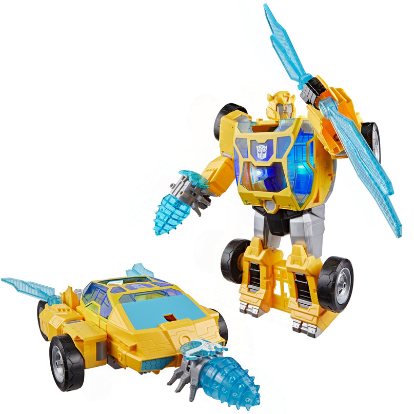 TRANSFORMERS Cyberverse mängufiguur Power spark Bumblebee 28 cm