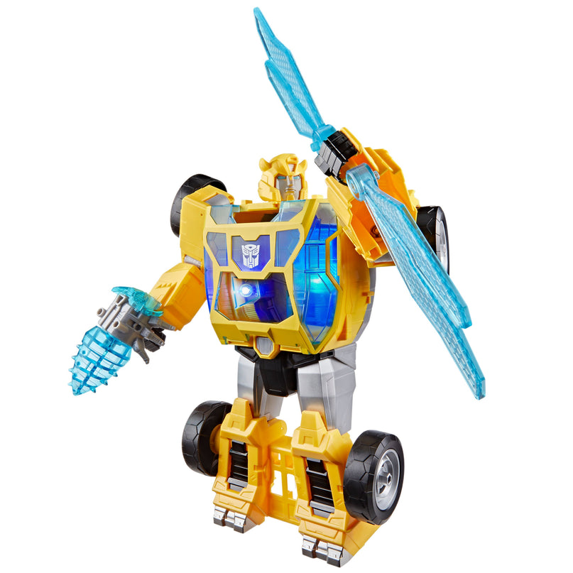 TRANSFORMERS Cyberverse mängufiguur Power spark Bumblebee 28 cm