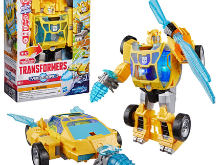 TRANSFORMERS Cyberverse mängufiguur Power spark Bumblebee 28 cm