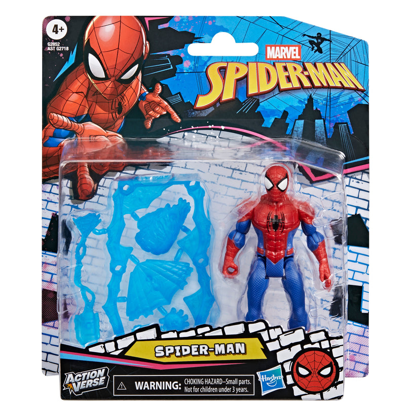 SPIDER-MAN  mängufiguur  koos varustusega 11,4 cm, ast