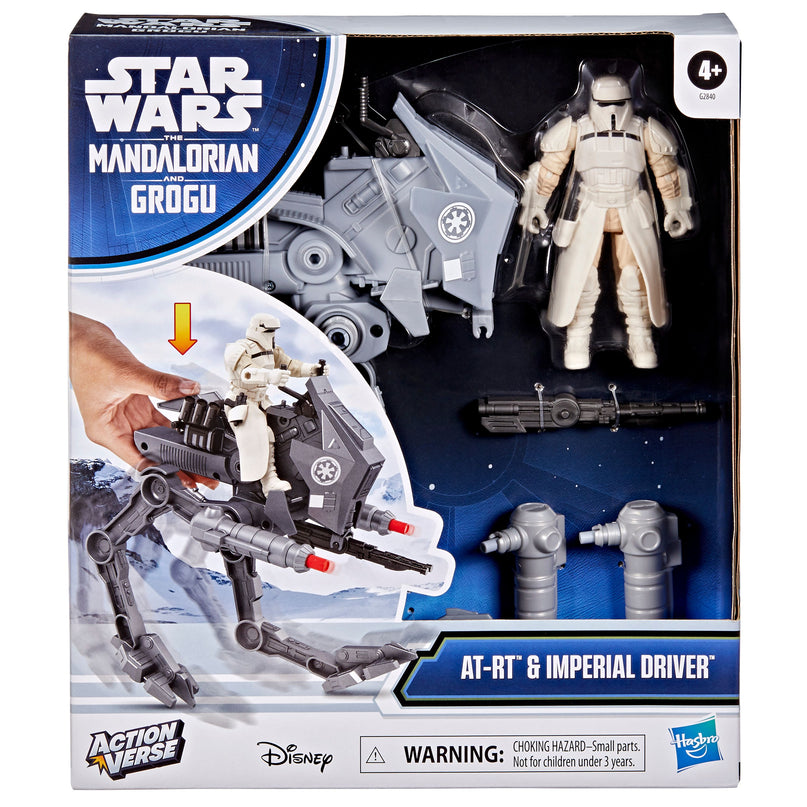 STAR WARS mängukomplekt Actionverse AT-RT sõiduk 21 cm