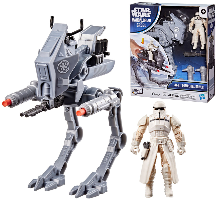 STAR WARS mängukomplekt Actionverse AT-RT sõiduk 21 cm