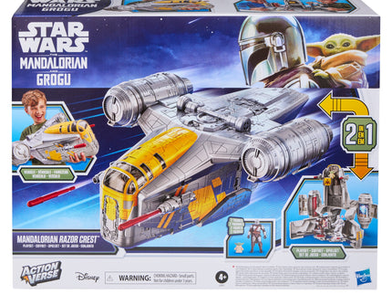 STAR WARS mängukomplekt Mandalorian Razor Crest 2-in-1