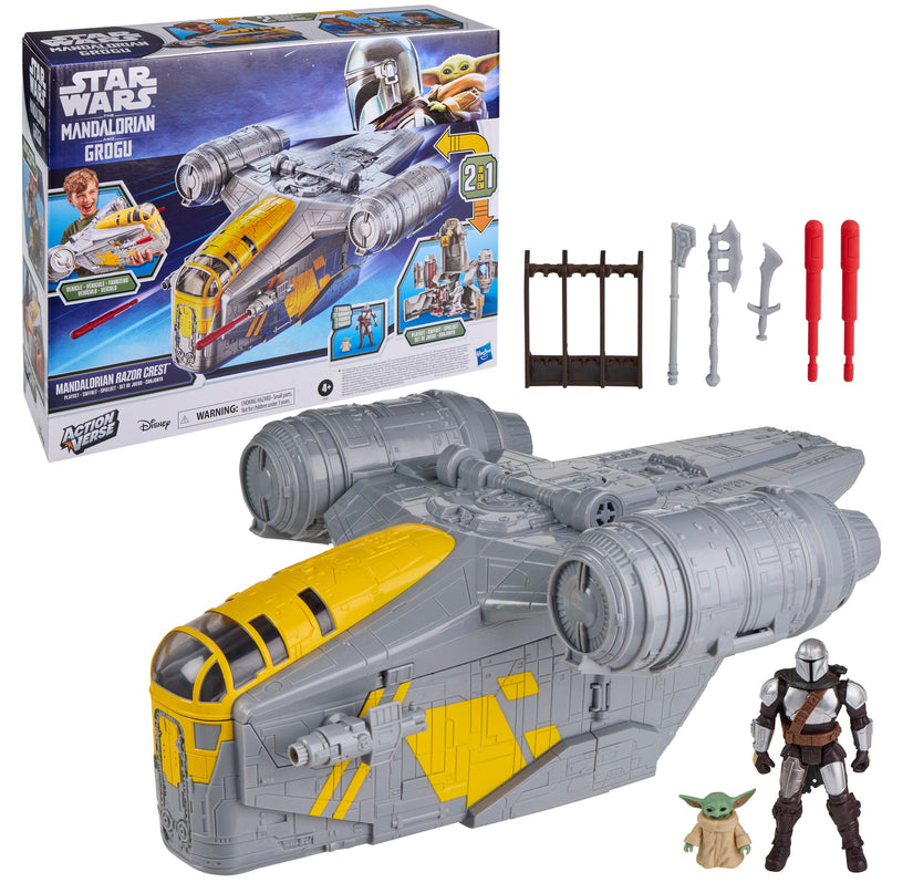 STAR WARS mängukomplekt Mandalorian Razor Crest 2-in-1