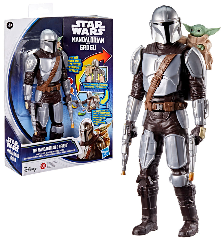 STAR WARS mängufiguur Thruster Fire Mandolorian 27,9 cm