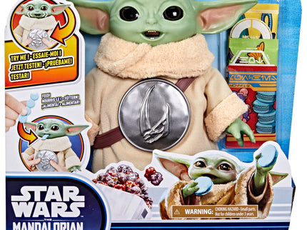 STAR WARS mängufiguur Snacking Grogu aksessuaaridega 16,5 cm