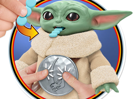 STAR WARS mängufiguur Snacking Grogu aksessuaaridega 16,5 cm